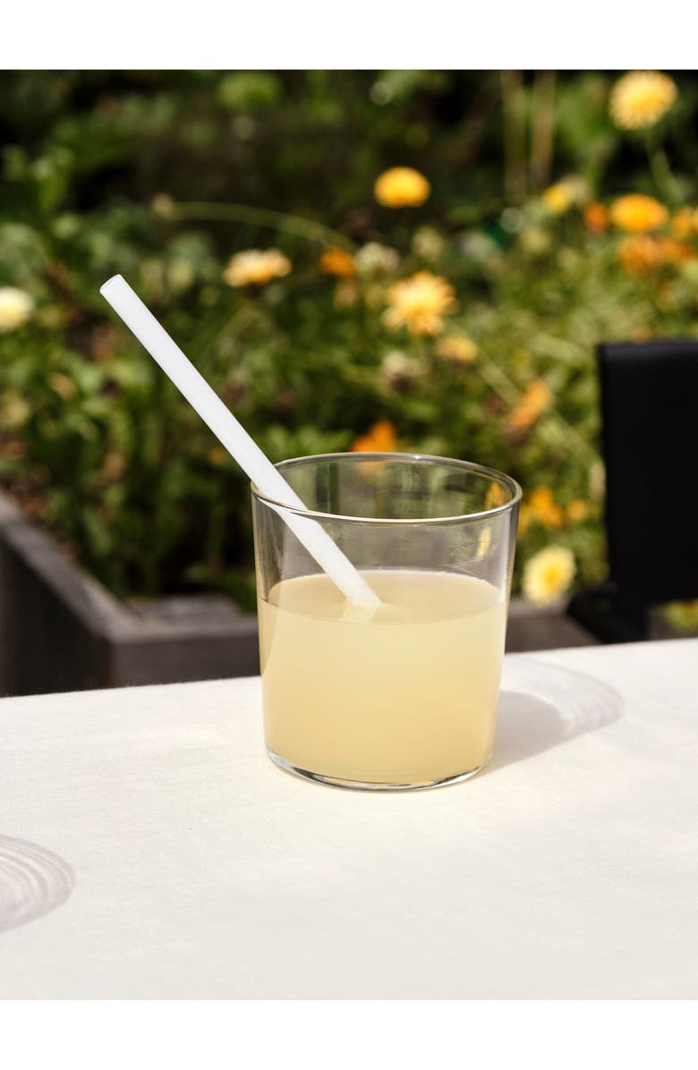 HAY Sip Assorted 4-Pack Reusable Glass Cocktail Straws, Alternate, color,