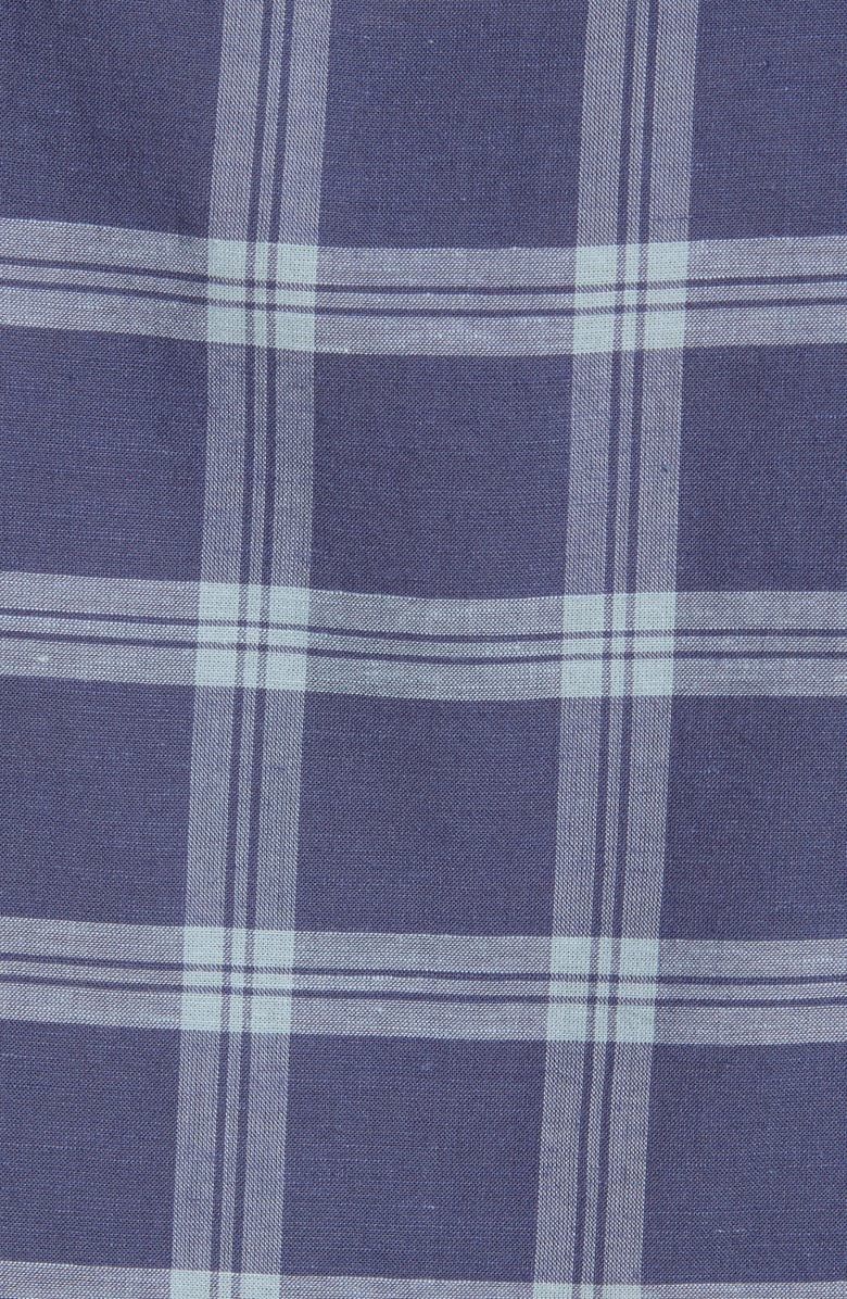 Faherty Cloud Summer Blend Check Button-Up Shirt, Alternate, color,