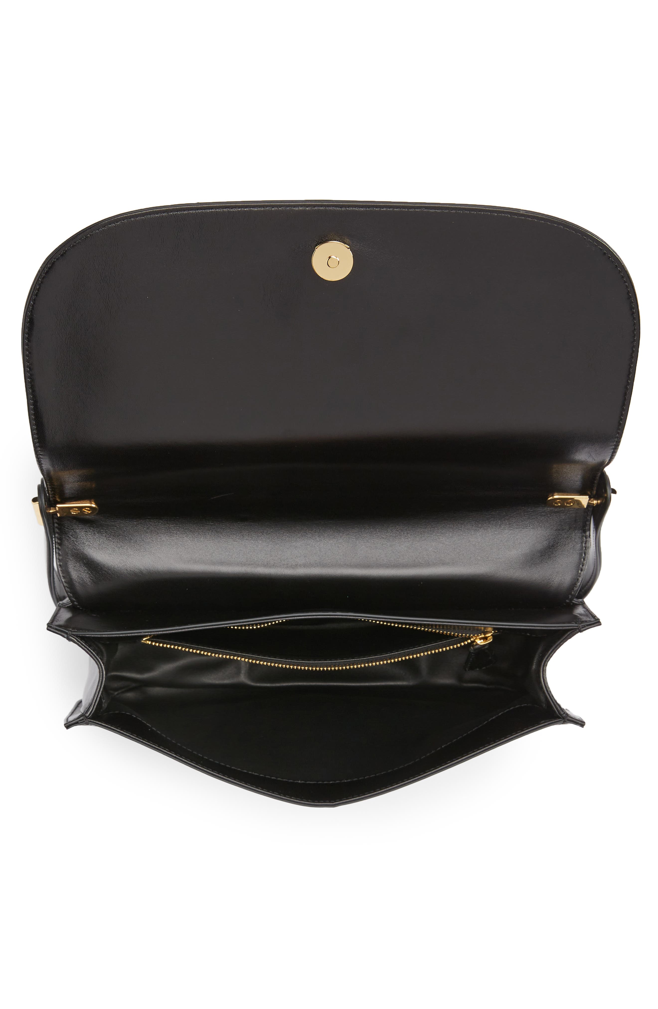 The Row Marion Leather Shoulder Bag, Alternate, color, 
