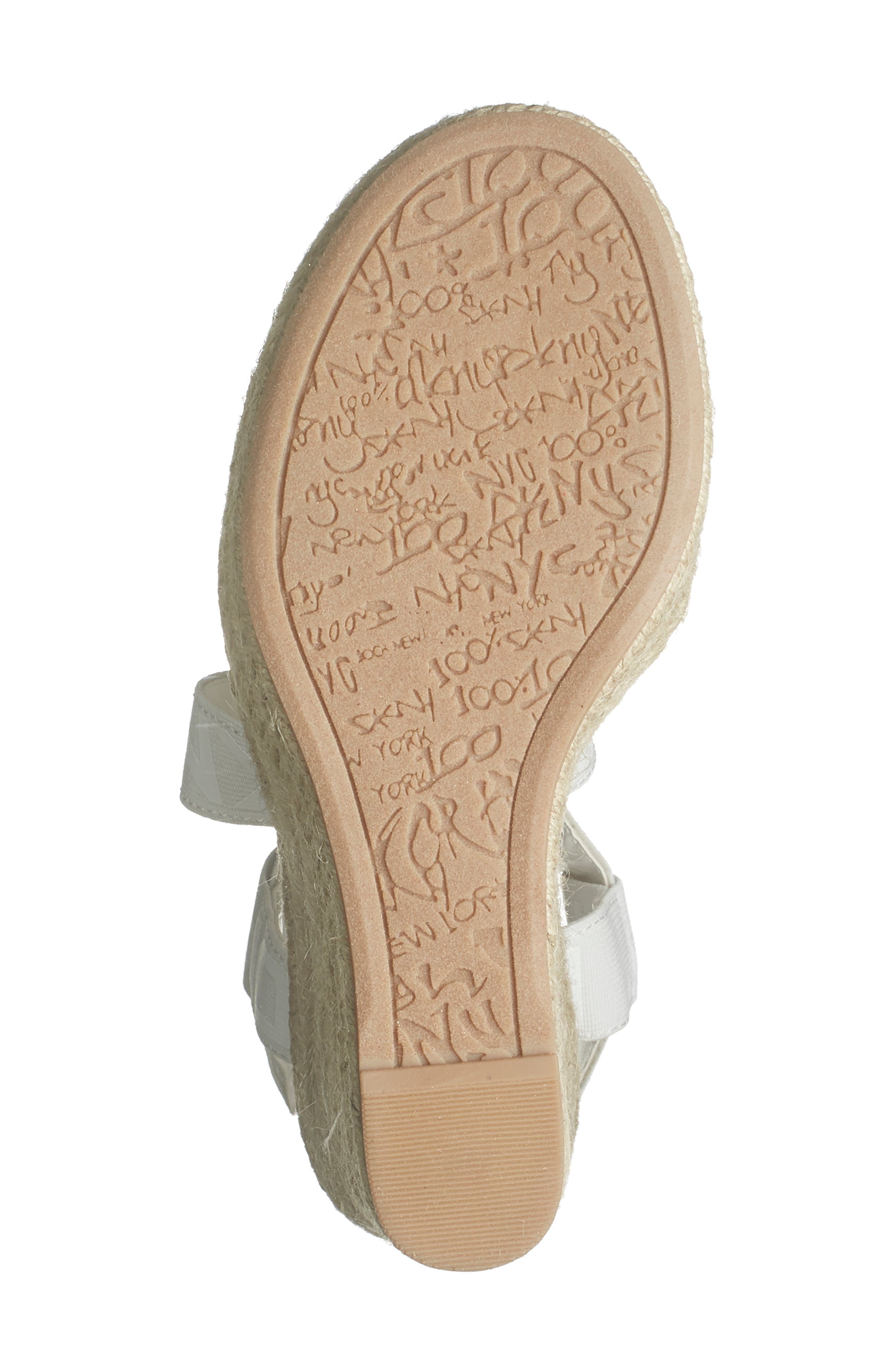 DKNY Carter Platform Wedge Sandal, Alternate, color, 