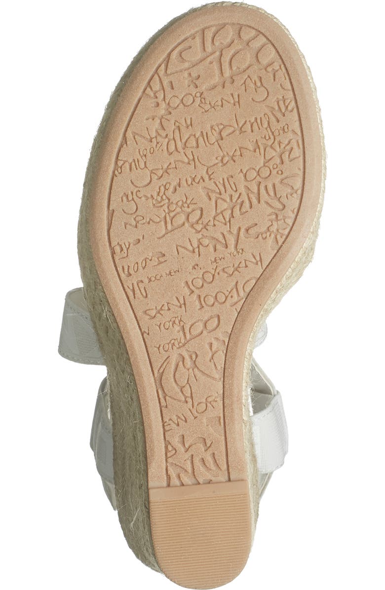 DKNY Carter Platform Wedge Sandal, Alternate, color,