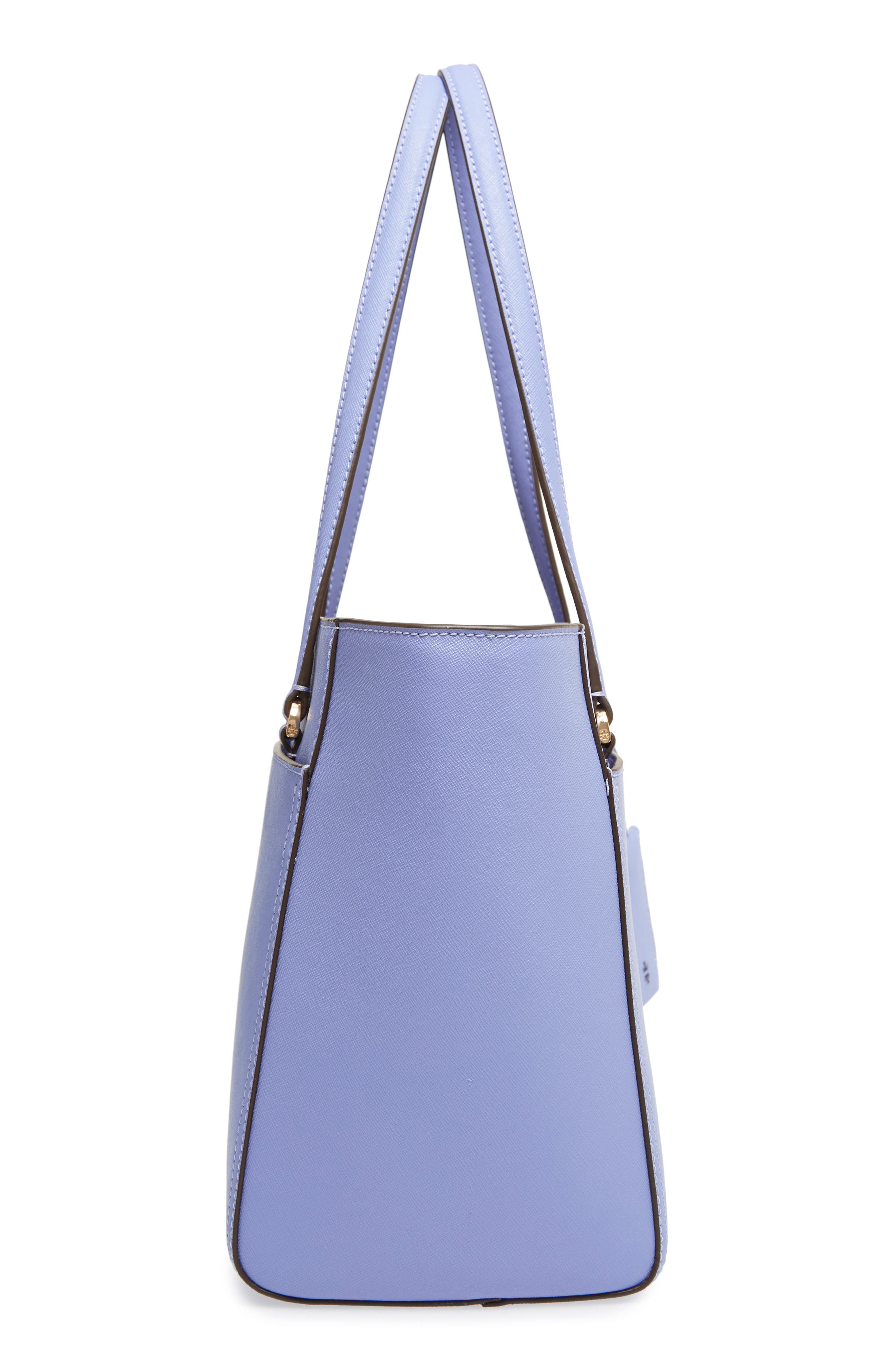 Tory Burch Small Robinson Leather Tote, Alternate, color, 