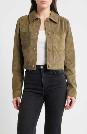 FRAME The Small Suede Jacket