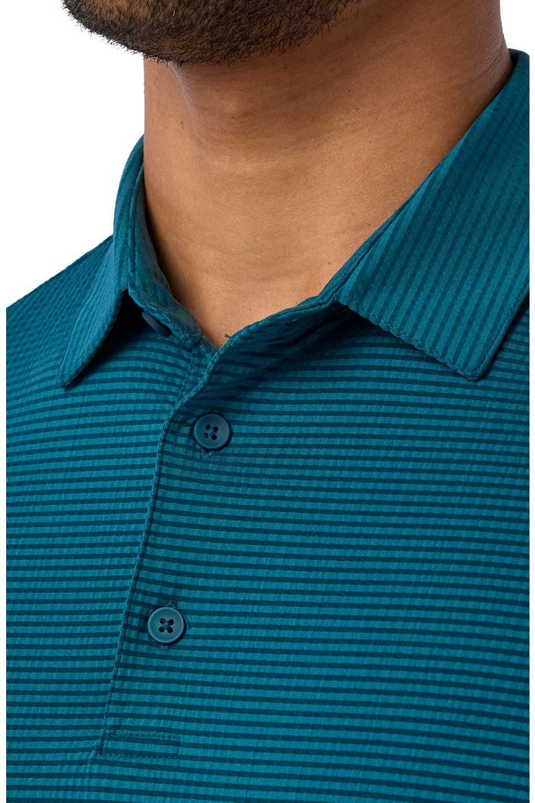 Copa Trim Fit Performance Polo, Alternate, color, DARK TEAL