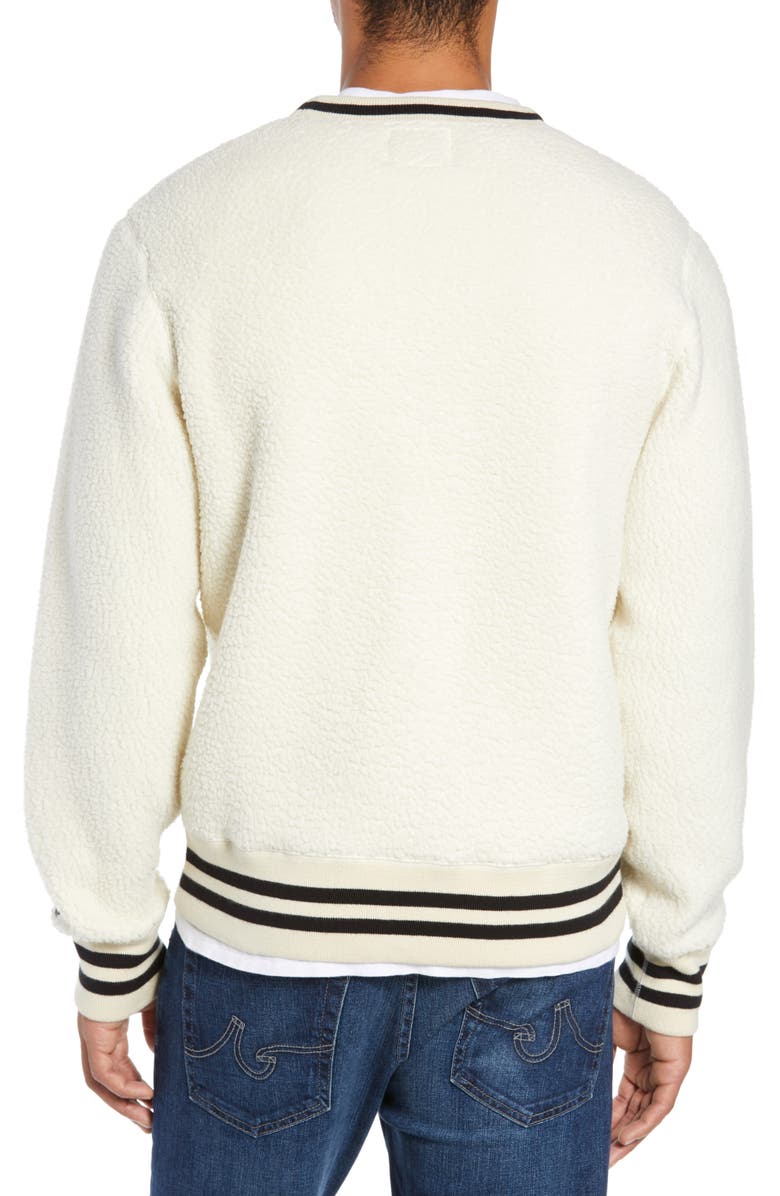 Todd Snyder + Champion Fleece Crewneck Sweatshirt, Alternate, color,