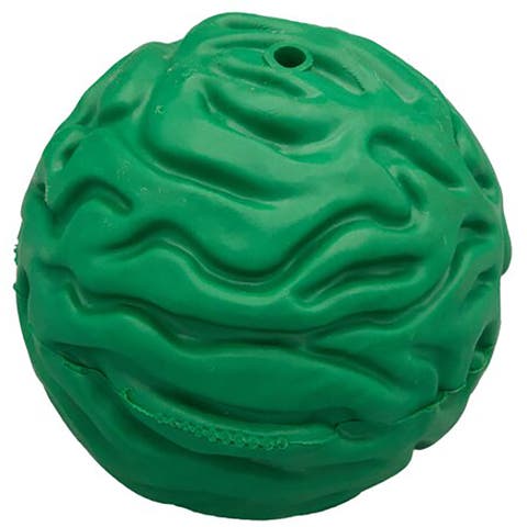 Luna Ball, 4 Inches, Large, Green, Dog & Puppy Toy