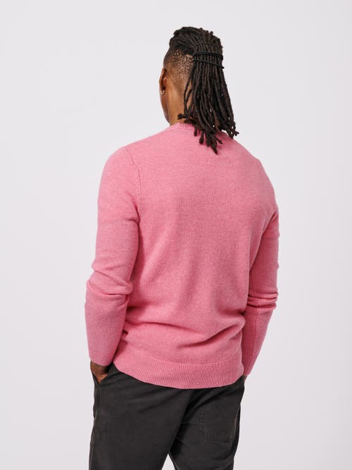 Aubin Westbourne Crew Neck Sweater In Pink