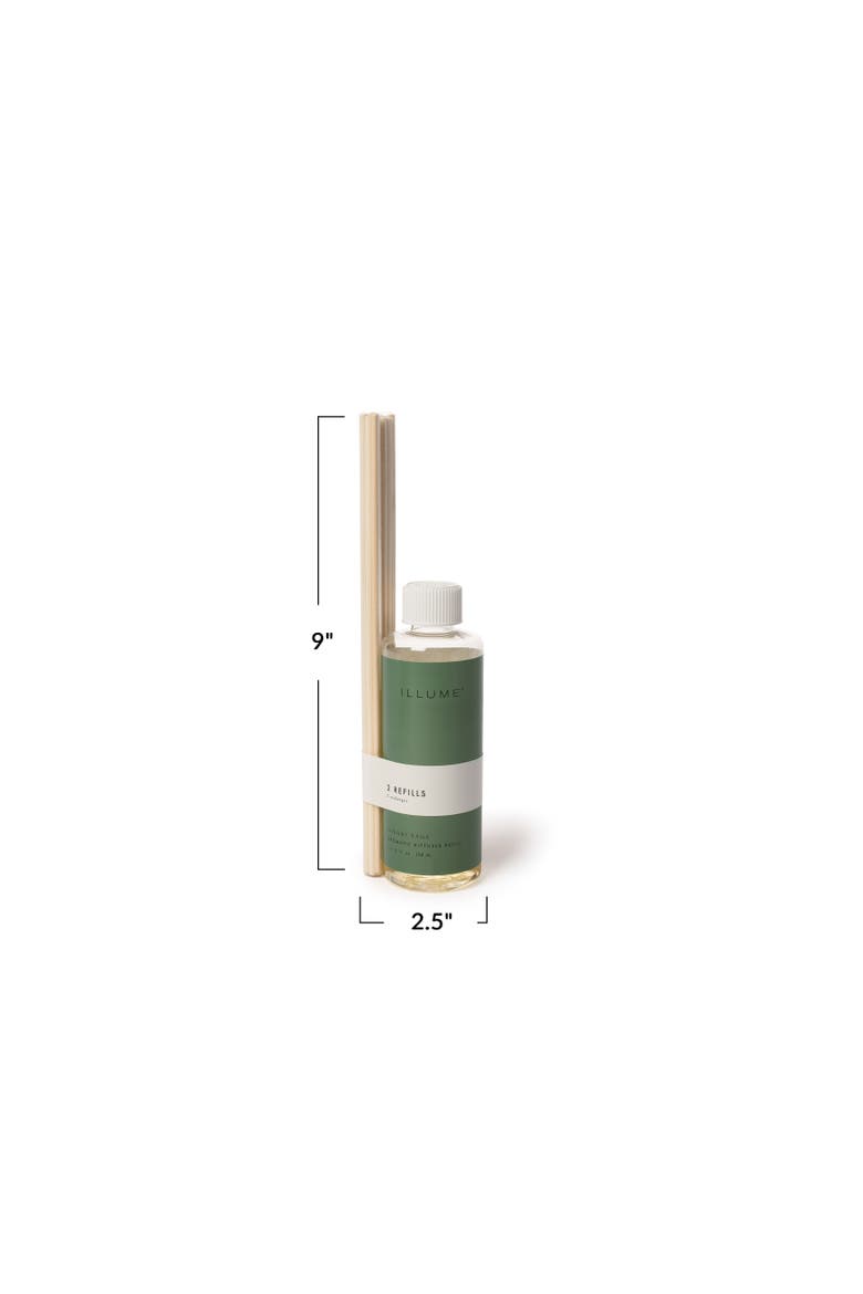 Beautifully Done Essentials Hinoki Sage Aromatic Diffuser Refill, Alternate, color, Green