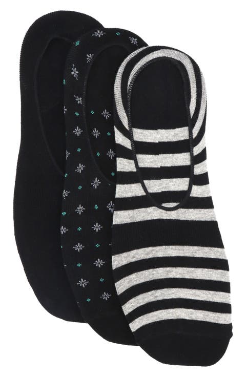 3-Pack Assorted Ankle Socks