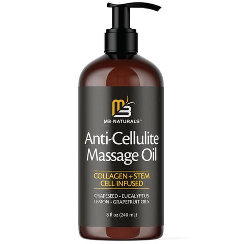 Anti-Cellulite Massage Oil, Grapefruit & Lemon, 8oz