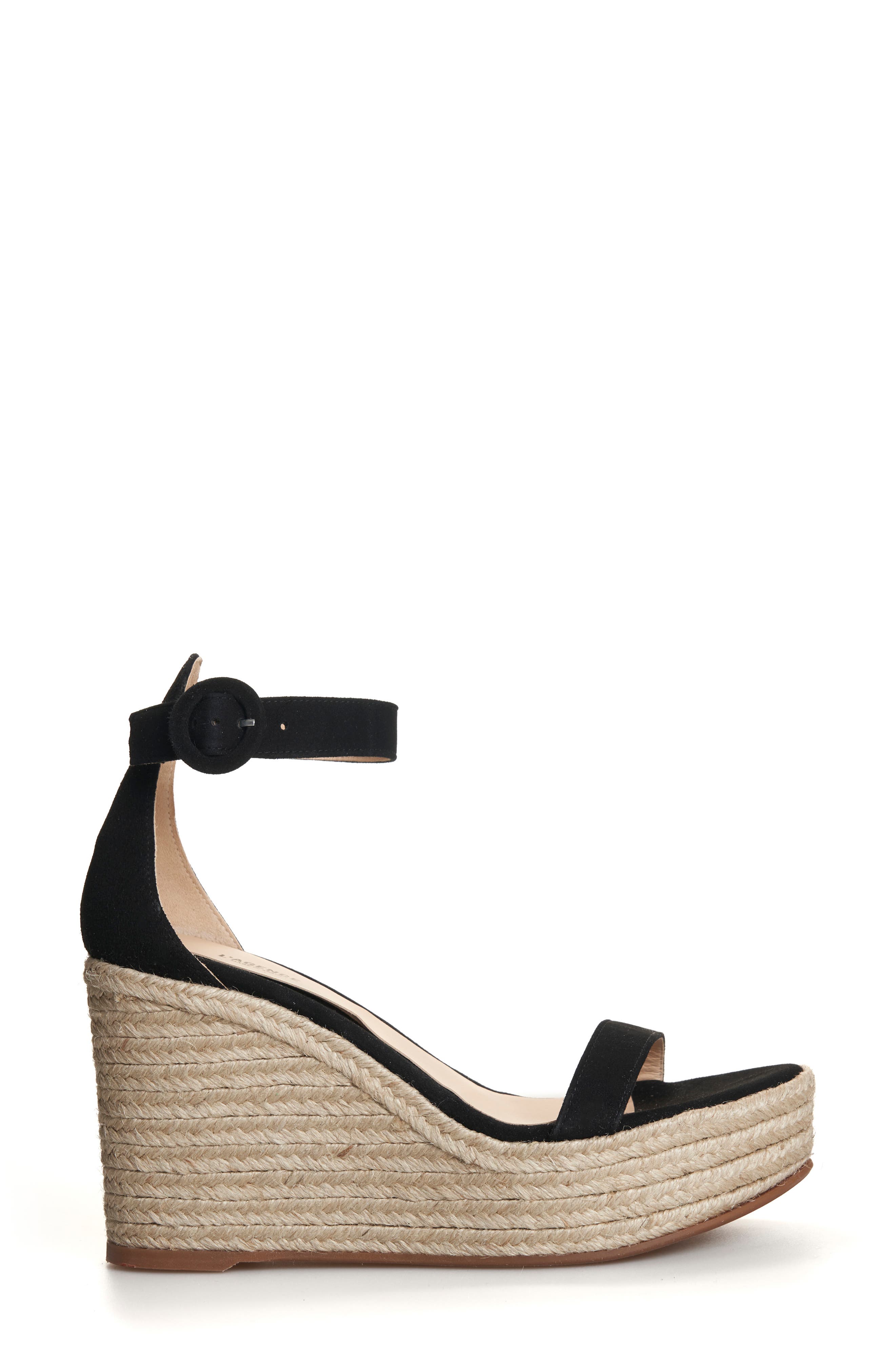L'AGENCE Elysee Espadrille Platform Sandal, Alternate, color, 