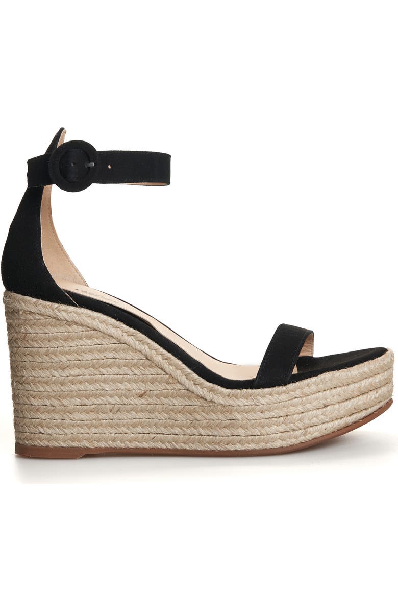L'AGENCE Elysee Espadrille Platform Sandal, Alternate, color,