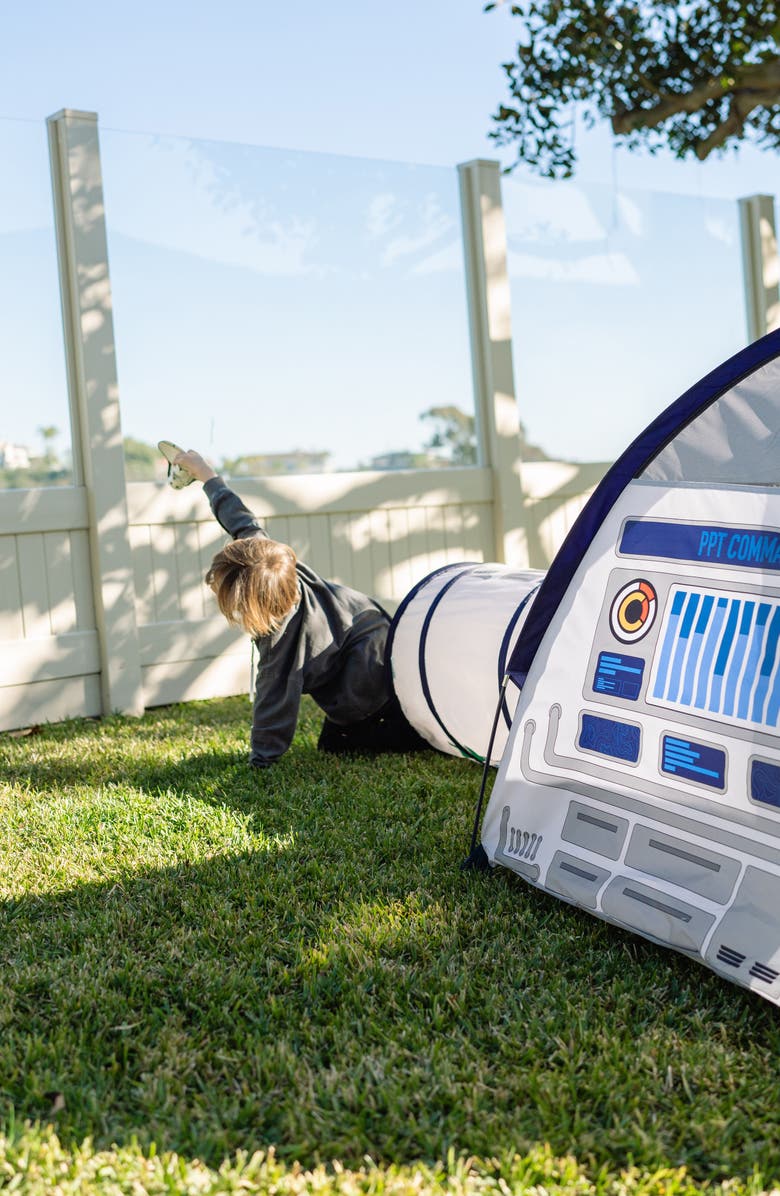 Pacific Play Tents Command Center Play Tent with Tunnel, Alternate, color, Grey