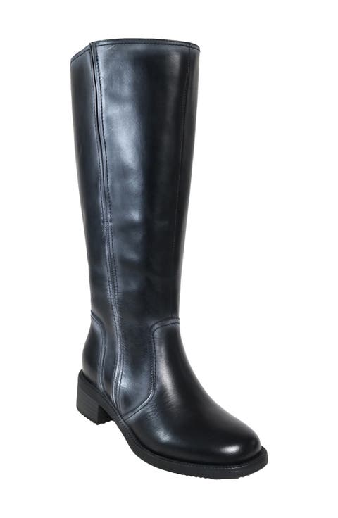 Sahara Leather Knee High Boot