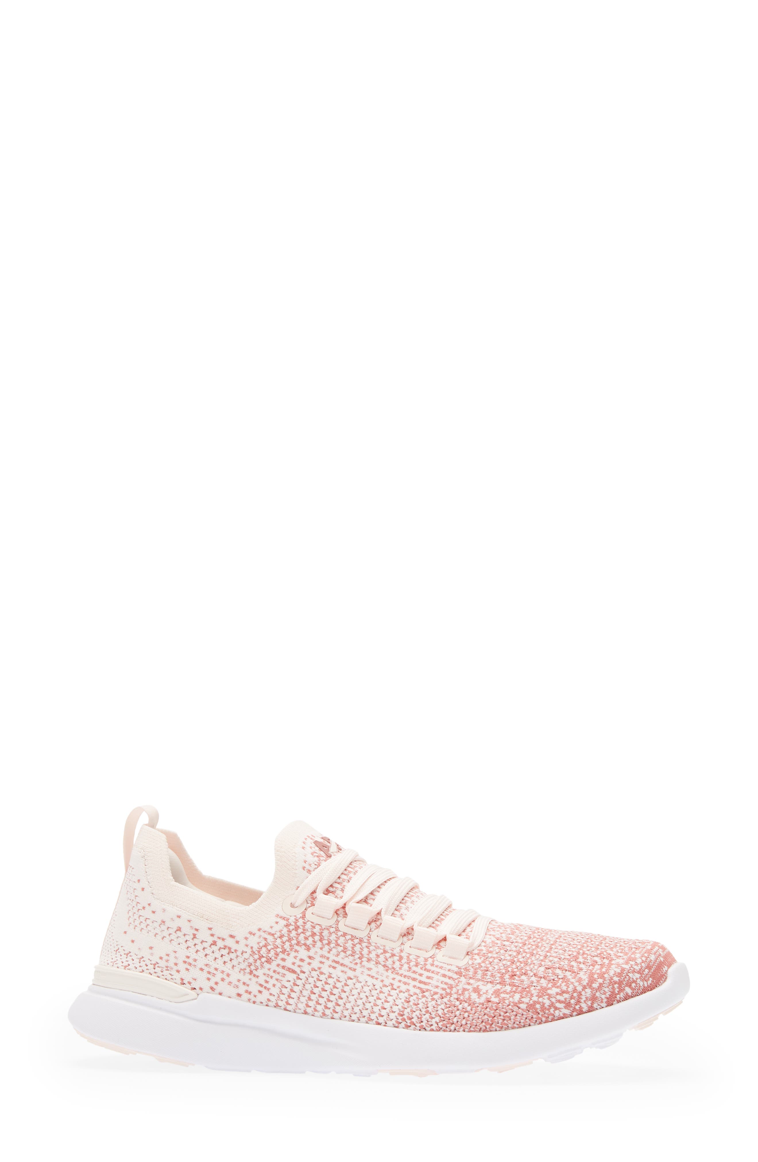 TechLoom Breeze Knit Running Shoe, Alternate, color, CREME / CEDAR / OMBRE