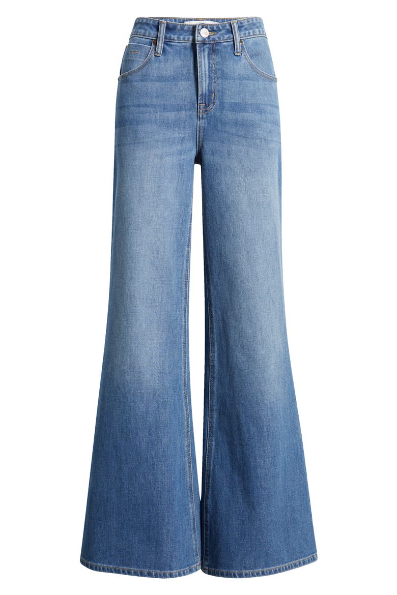 Bond Wide Leg Jeans, Alternate, color, INDIGO