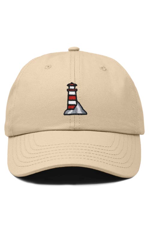 DALIX DALIX LIGHTHOUSE EMBROIDERED DAD HAT 