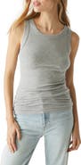 Michael Stars Halley Side Ruched Tank