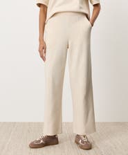 Pact Organic Cotton Airplane Pintuck Wide Leg Pant