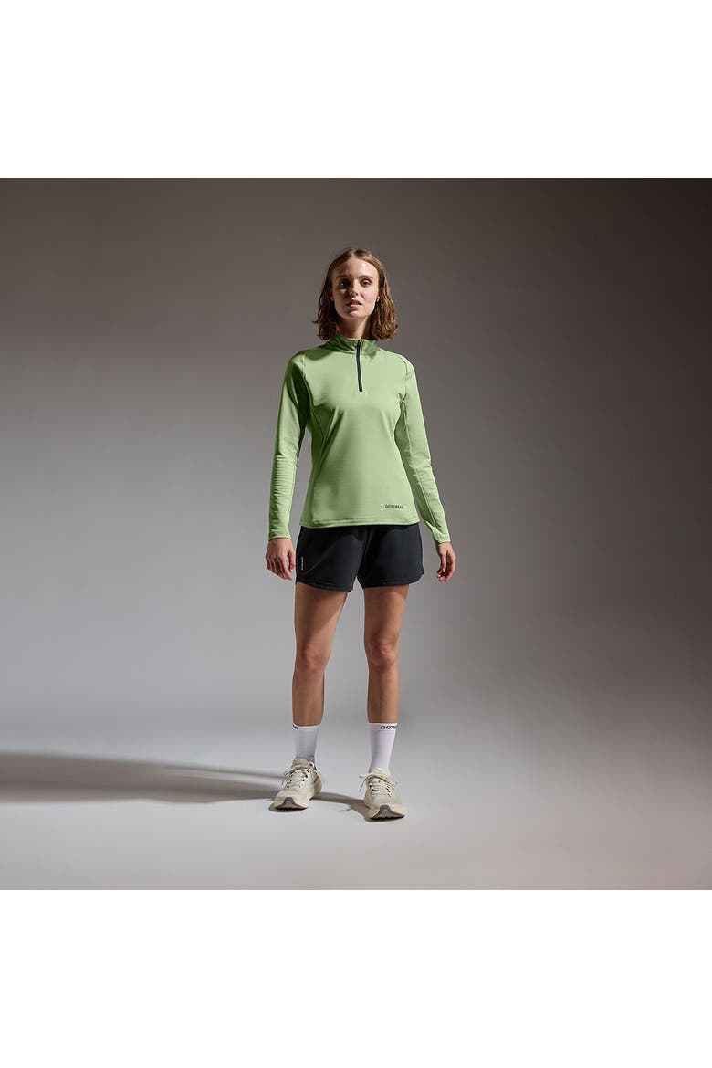 Everyday Mid 1/4-Zip Jacket - Women's, Alternate, color, Spring Green