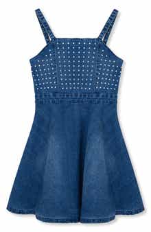 Truce Kids' Studded Denim Dress