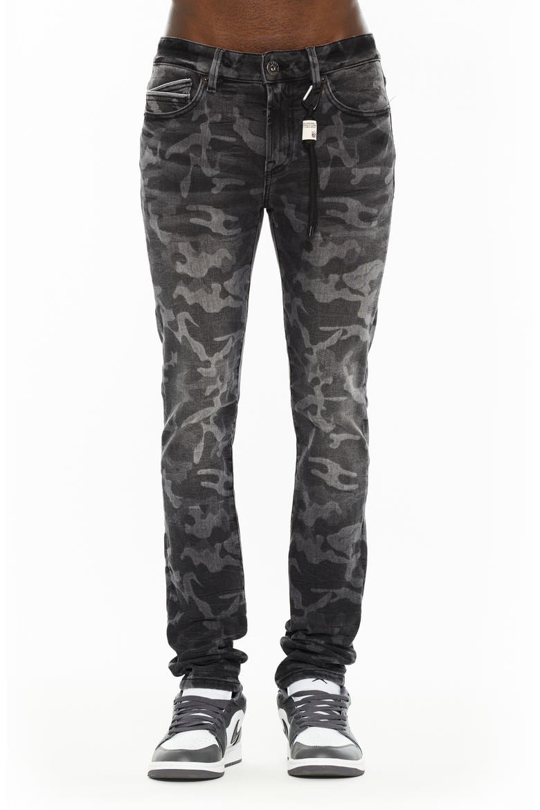 Punk 601 Super Skinny Jeans, Main, color, CAMO