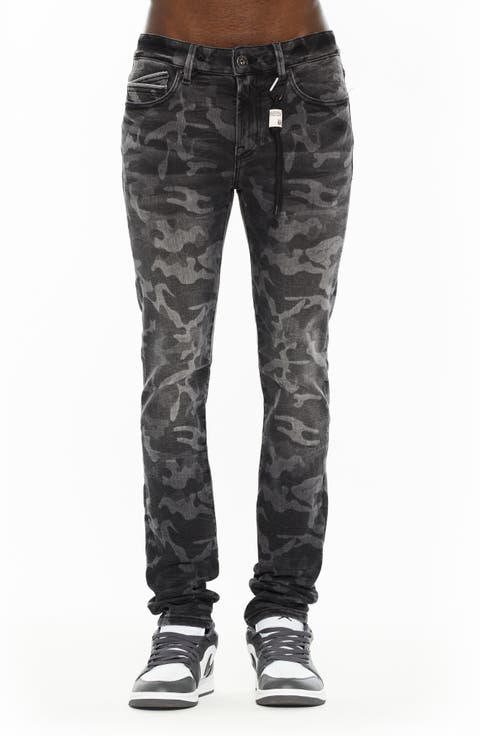 Punk 601 Super Skinny Jeans (Camo)