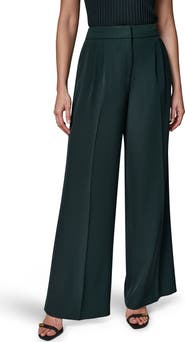 Donna Karan New York High Waist Wide Leg Pants