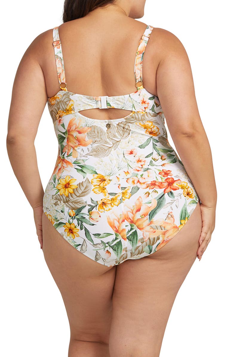 Artesands La Dolce Vita Cezanne D- & DD-Cup Underwire One-Piece Swimsuit, Alternate, color,