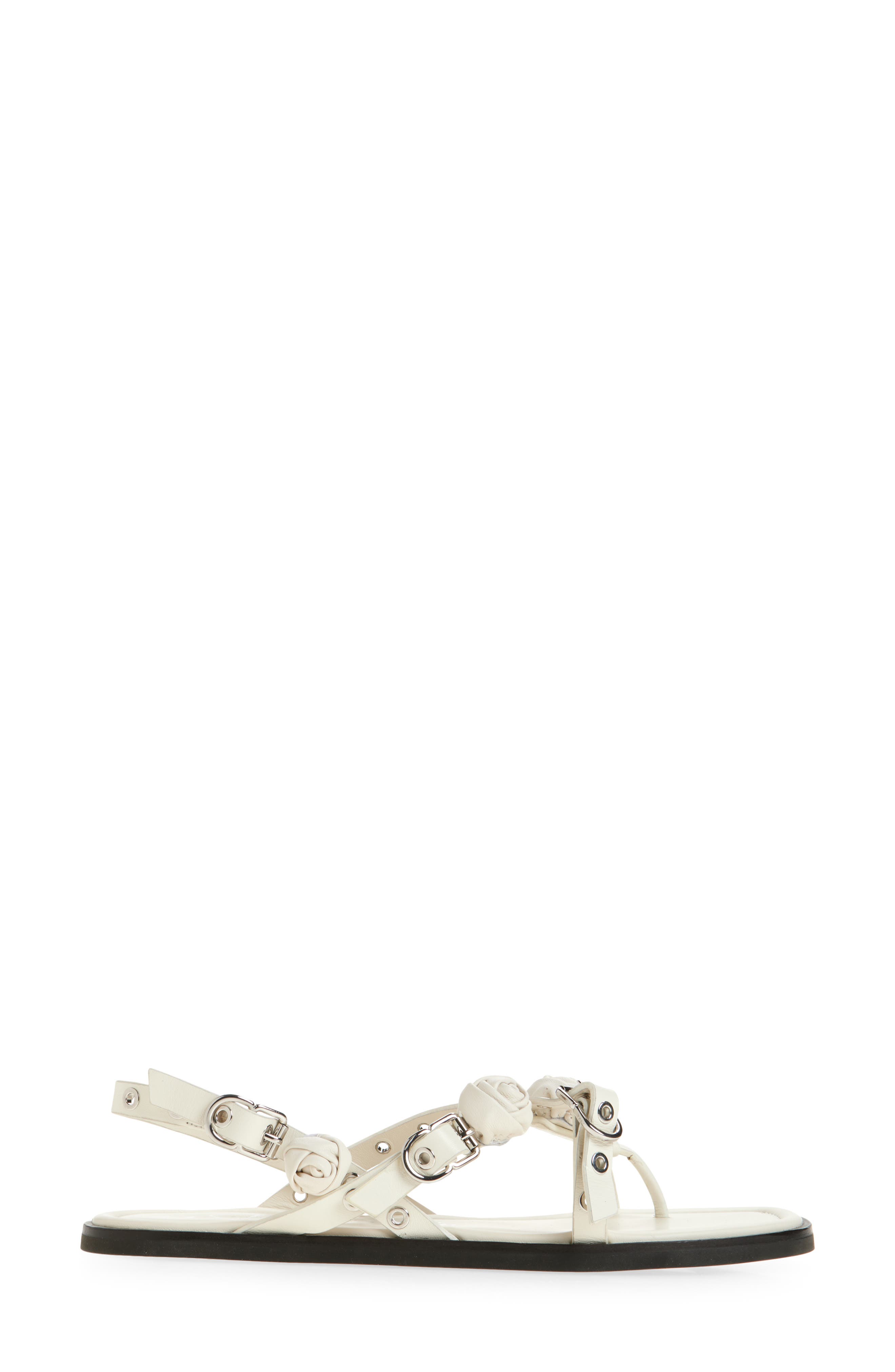 3.1 Phillip Lim Rivet Strappy Sandal, Alternate, color, Antique White