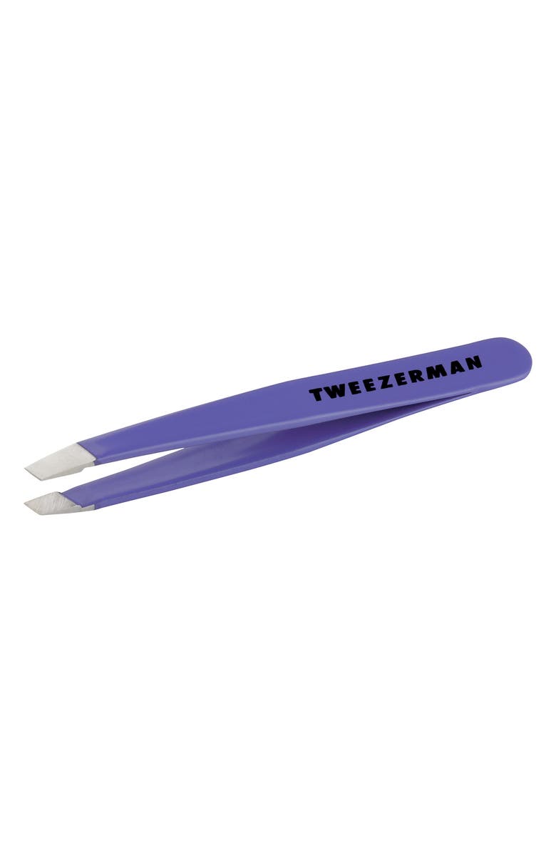 TWEEZERMAN Mini Slant Tweezer, Main, color, Blooming Lilac
