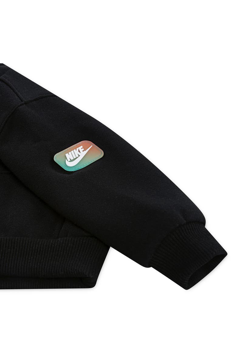 Nike Sportswear Fleece Hoodie & Joggers Set, Alternate, color, Dark Grey Heather