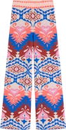 Boden Jacquard Knit Cotton Trousers