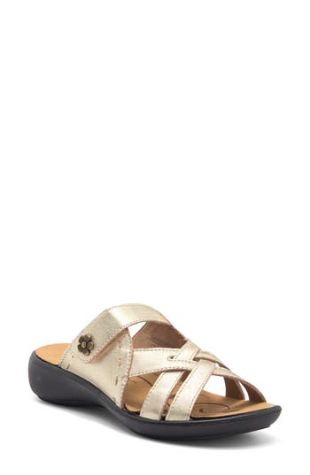 Romika ® Ibiza 99 Slide Sandal In Gold