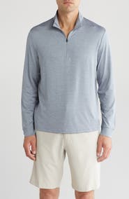 PGA TOUR Long Sleeve Sun Shade 1/4 Zip Pullover