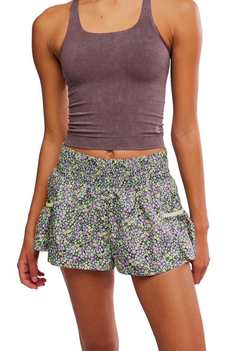 FP Movement Get Your Flirt On Shorts, Alternate, color, DITSY CIRCUS COMBO