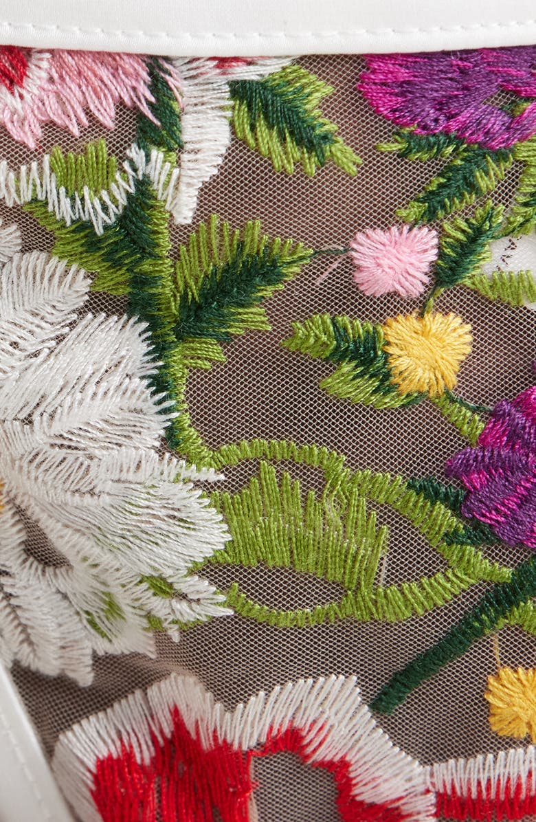 KILO BRAVA Lace G-String Thong, Alternate, color, Multicolor Floral