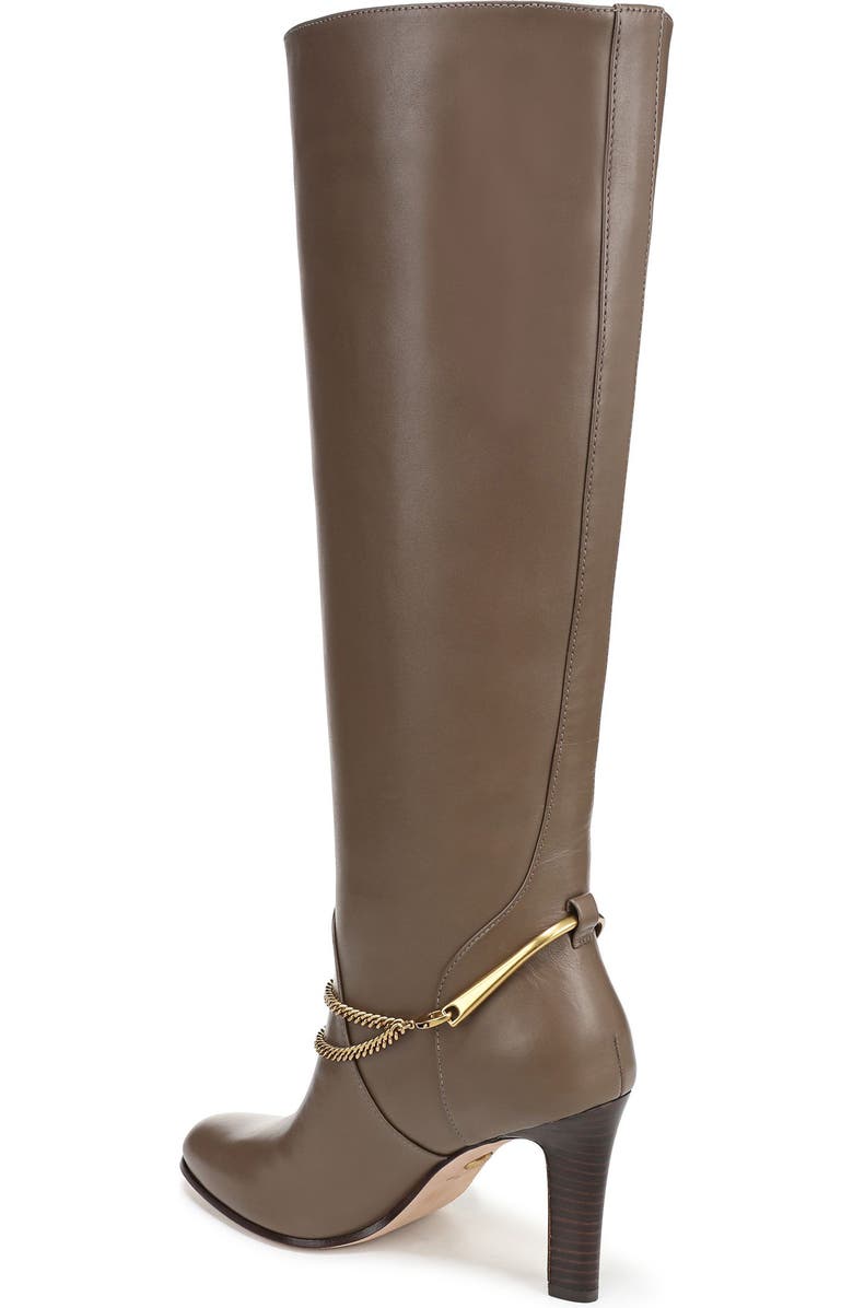 Veronica Beard Tarian Knee High Boot, Alternate, color, Bark