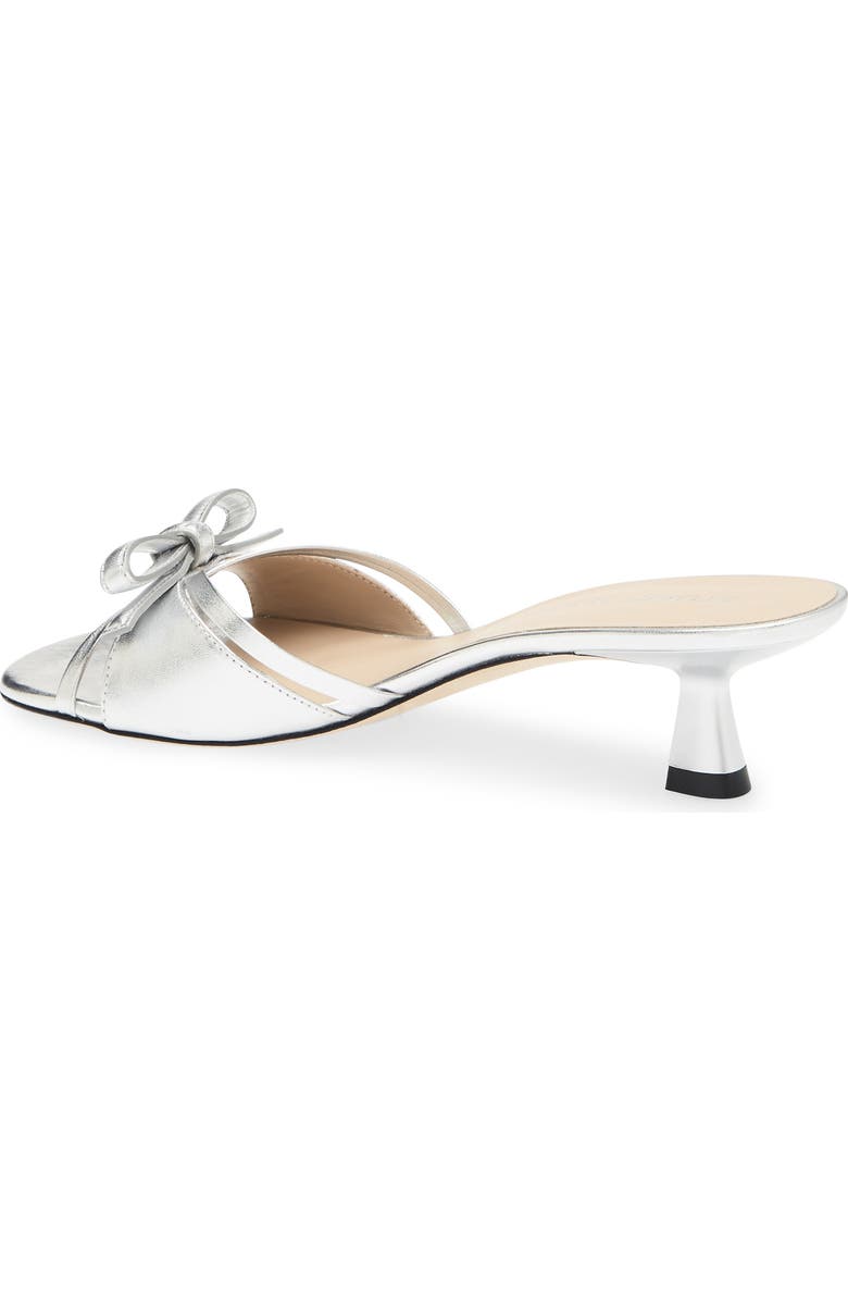 Stuart Weitzman Felicity Slide Sandal, Alternate, color, Silver