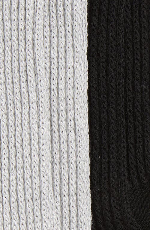 Zella 2-pack Scrunch Socks In Black