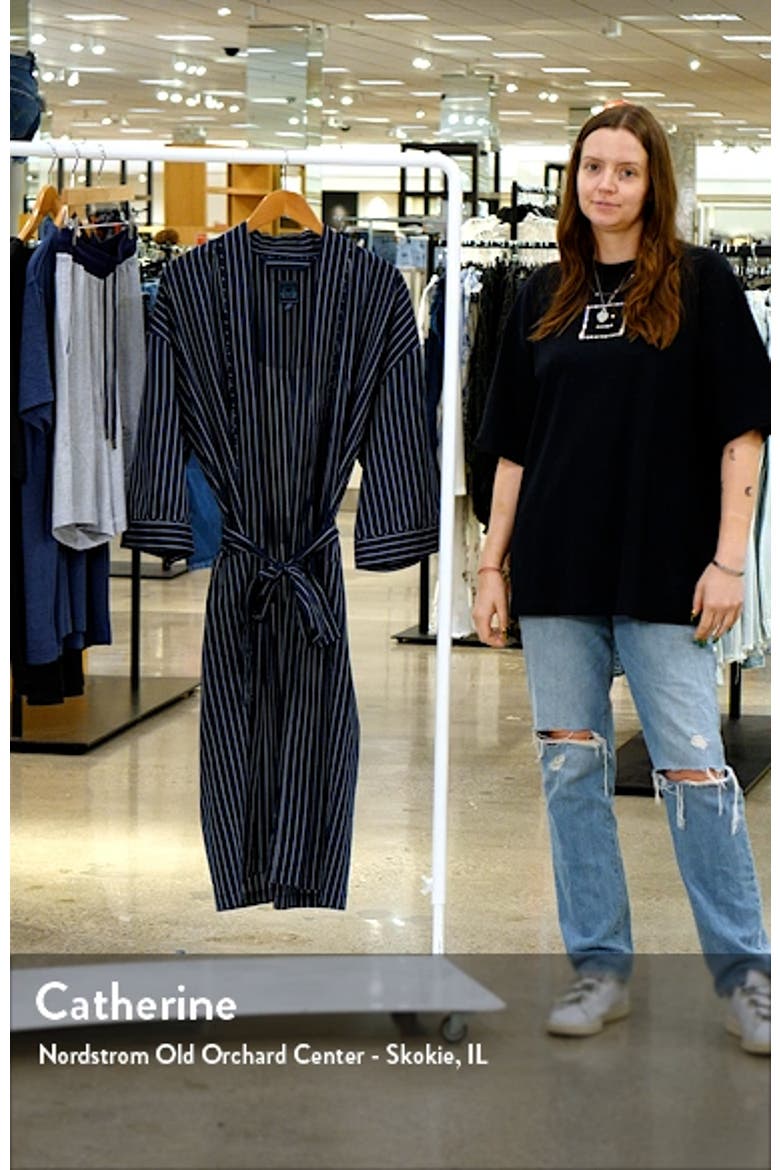 Sunset Blues Stripe Robe video