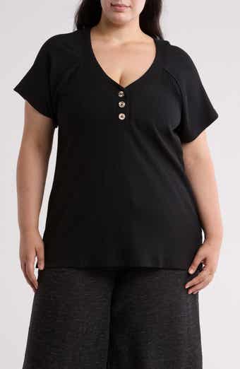 Threads 4 Thought Delanie Rib Henley T-Shirt