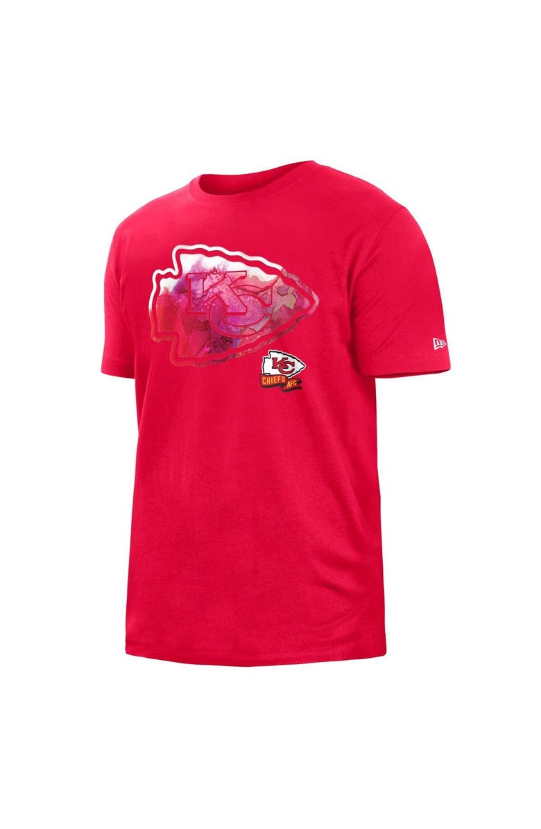 New Era Men's New Era Red Kansas City Chiefs 2022 Sideline Ink Dye T-Shirt, Alternate, color, Red
