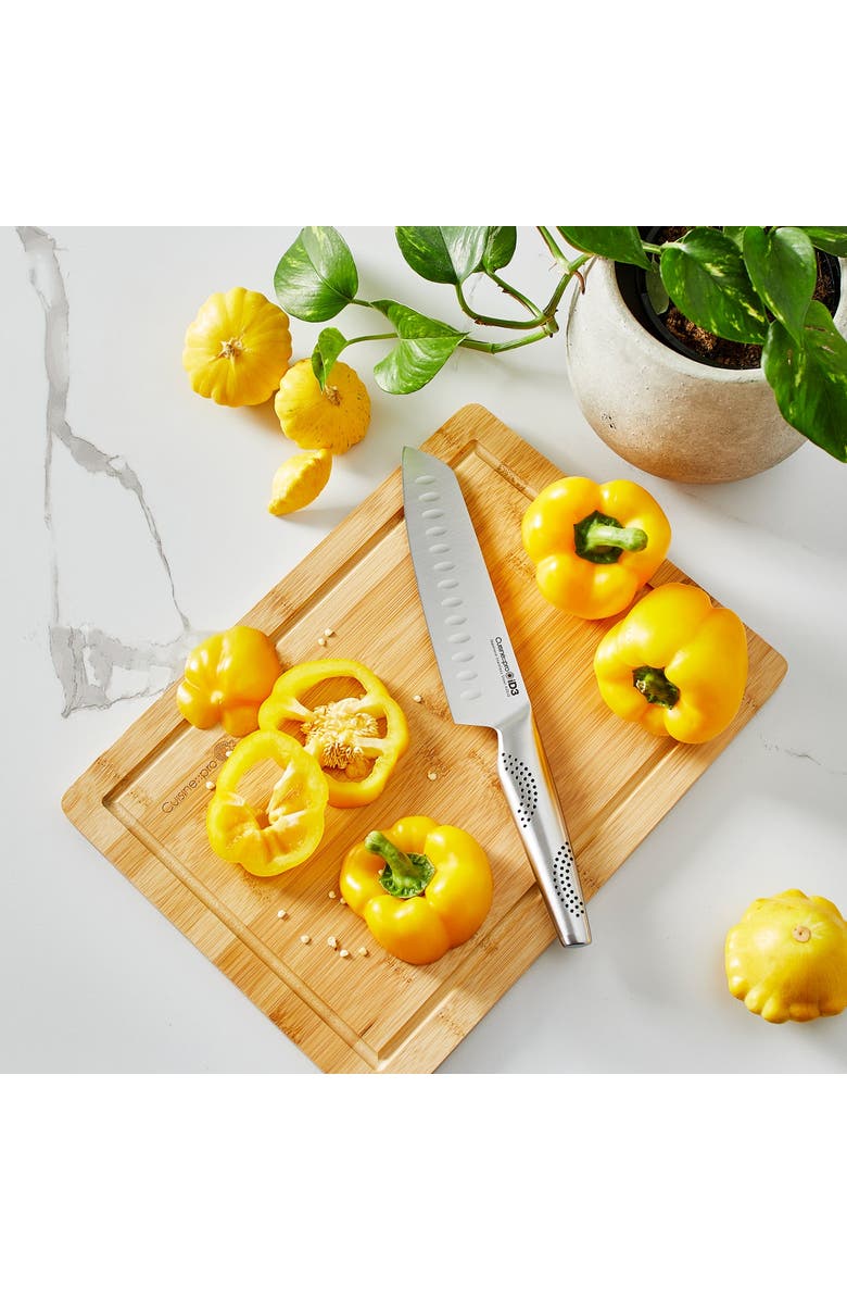 Cuisine::pro<sup>®</sup> iD3<sup>®</sup> Santoku 7" & Board Set, Alternate, color, Silver