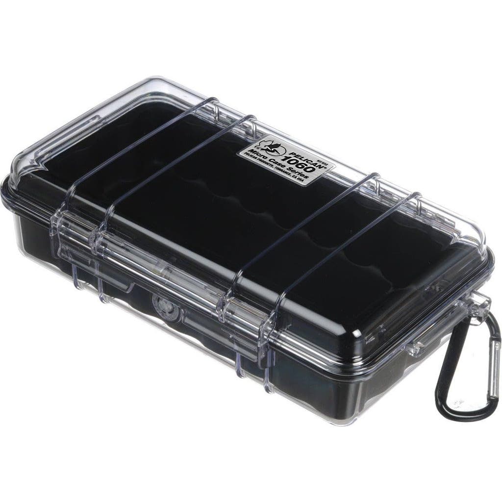 Pelican 1060 Micro Case for iPhone, Cell Phone, GoPro, Camera, and More in Black/clear  product