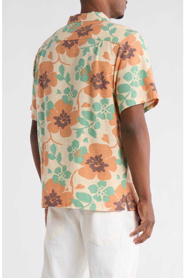 Floral Camp Shirt, Alternate, color, FLORAL PRINT