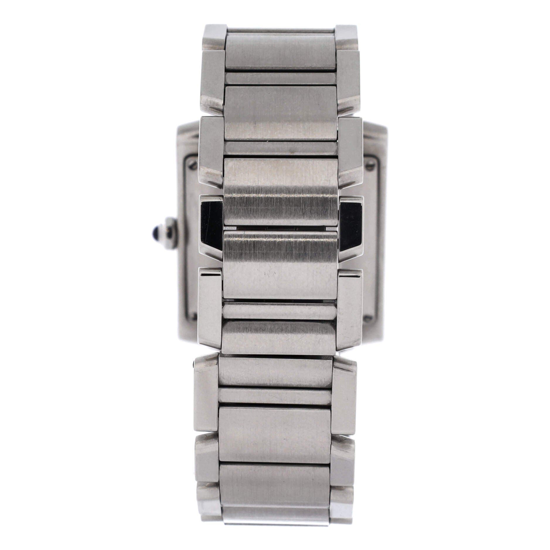 Pre-Owned Cartier Tank Francaise Automatic Watch Stainless Steel 28 ...