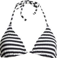 Solid & Striped Iris Rib Bikini Top