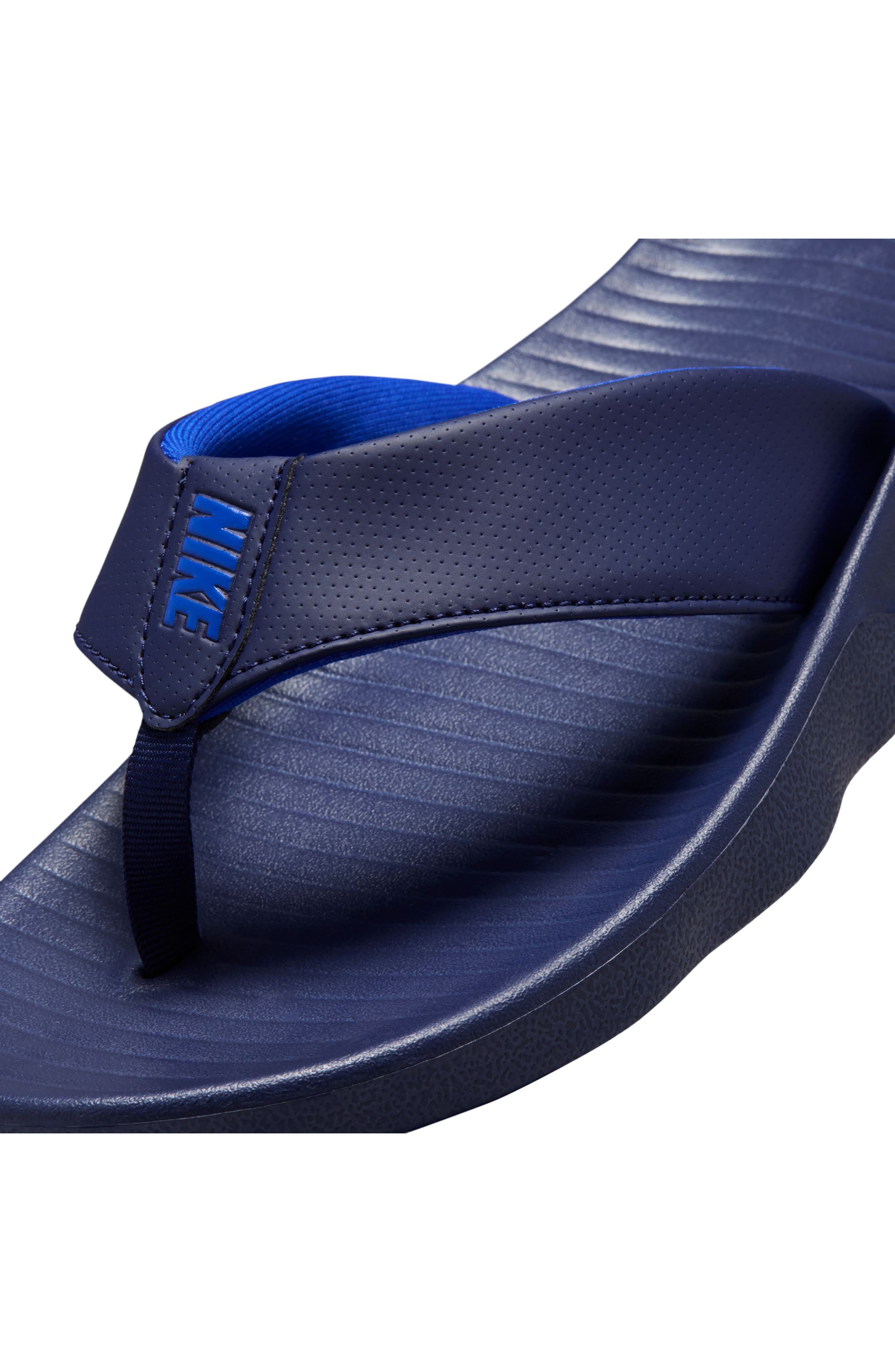 Marina Flip Flop, Alternate, color, MIDNIGHT NAVY/ GAME ROYAL