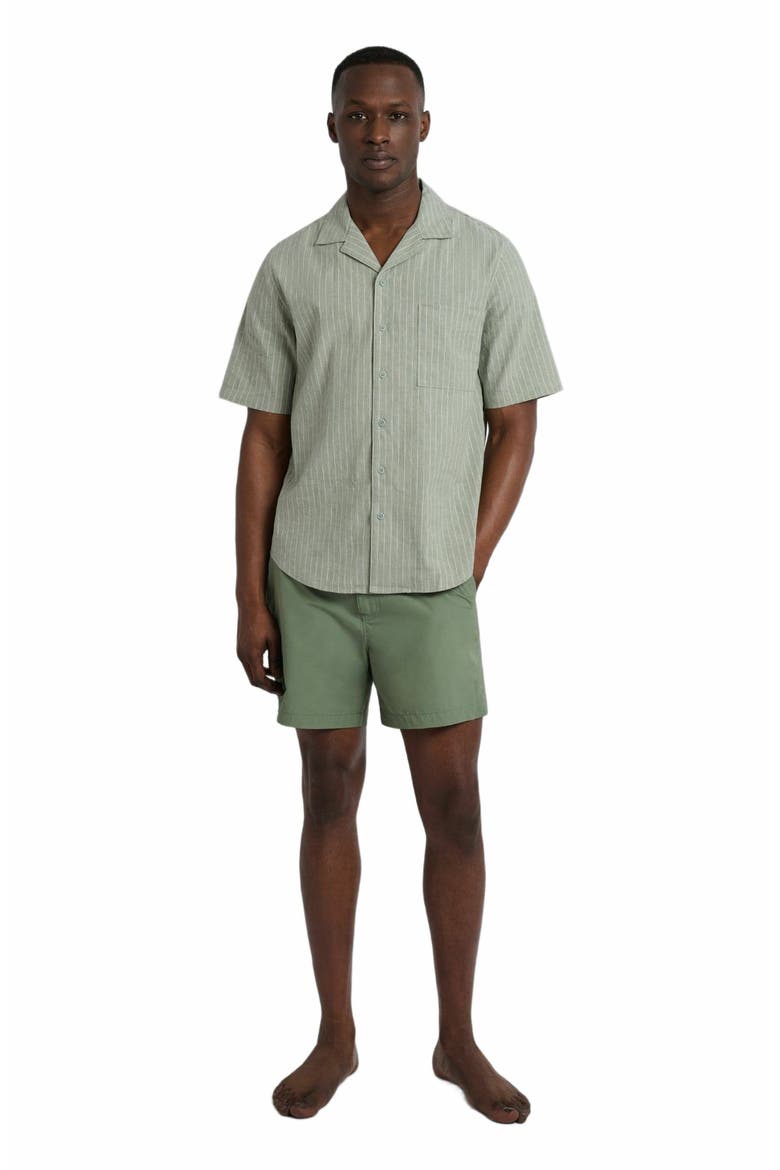 Stretch Yarn Dyed Vacation Shirt, Main, color, SAGE
